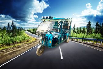 BABA Steel E-Rickshaw