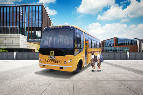 Sml Isuzu BH Series School Bus BS6 32 Seater/4240